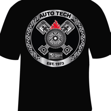 Automotive Tech Shirt - Art Graphic