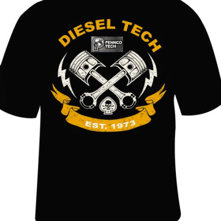 Diesel Tech Shirt - Art Graphic